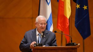 Reuven Rivlin în Parlamentul României