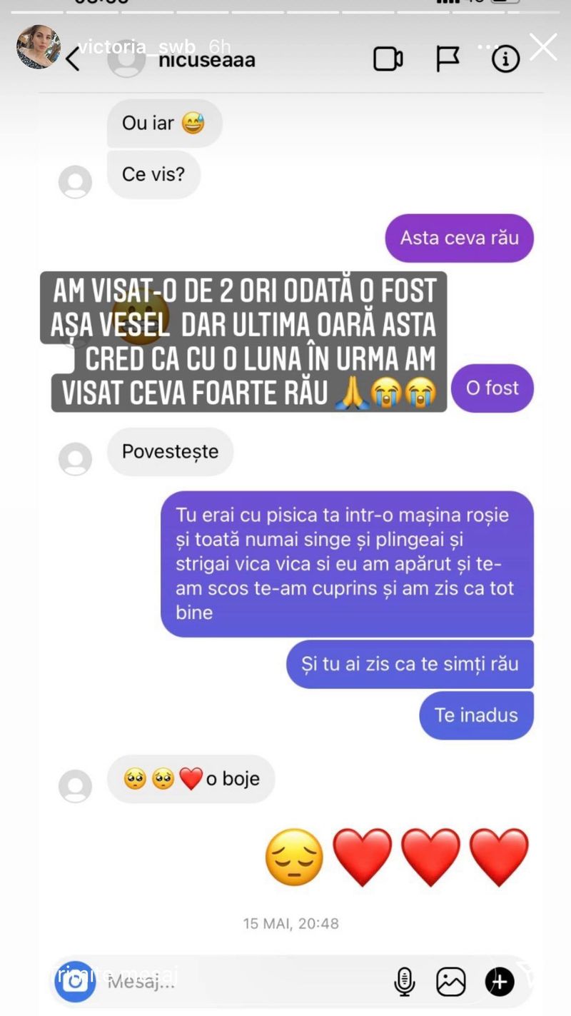 Conversatia dintre Vica și Nika