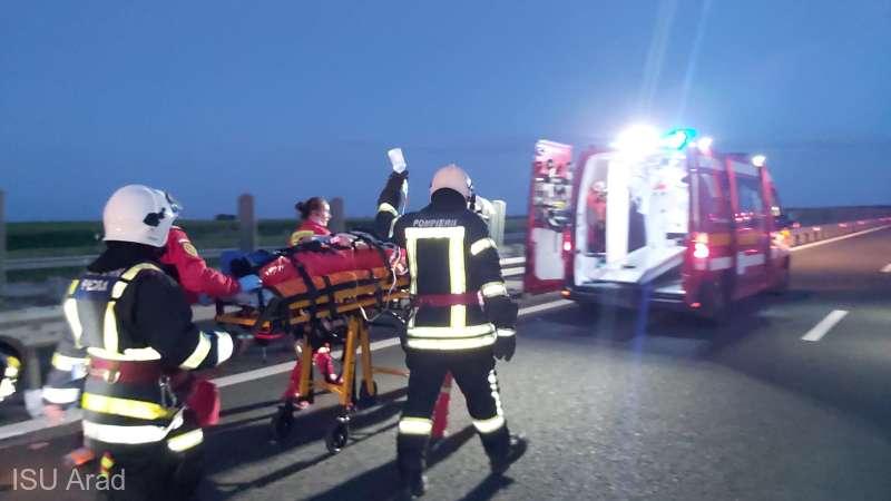 Accident la Nădlac  Un accident grav a avut loc luni dimineață, înainte de Punctul de Trecere a Frontierei (PTF) Nădlac II.