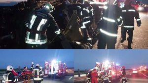 Accident la Vama Nădlac O persoană a decedat și alte 17 au fost rănite la Vama Nădlac în această dimineață