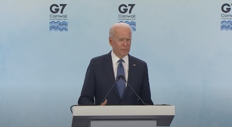 Președintele SUA Joe Biden Președintele SUA Joe Biden, prezent pentru prima dată la reuniune
