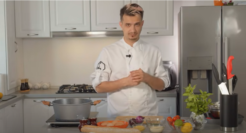 Rețeta de salată cu ou a lui Keed de la Chefi la cuțite 2021