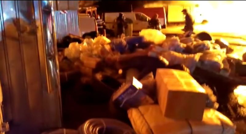  Un tragic incendiu s-a produs la un depozit de mase plastice de pe raza municipiului Bârlad.