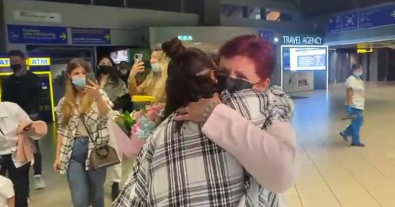 Raluca Dumitru și mama ei 