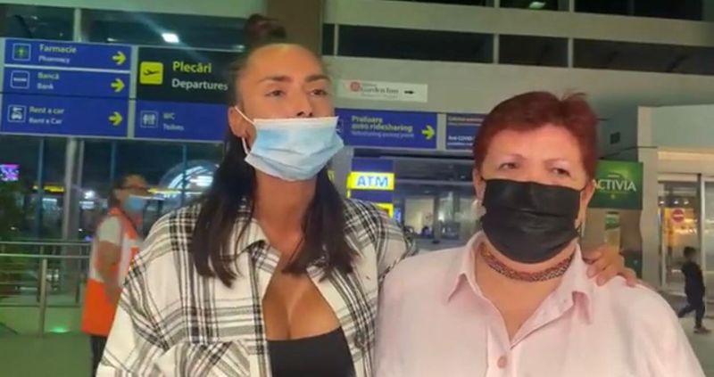 Raluca Dumitru și mama ei 