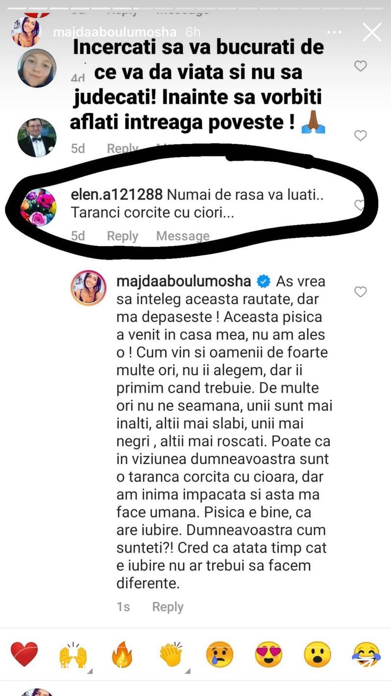Majda, criticată de internauți Majda, criticată de internauți