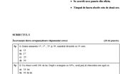 Subiecte Matematică Evaluare Națională 2021