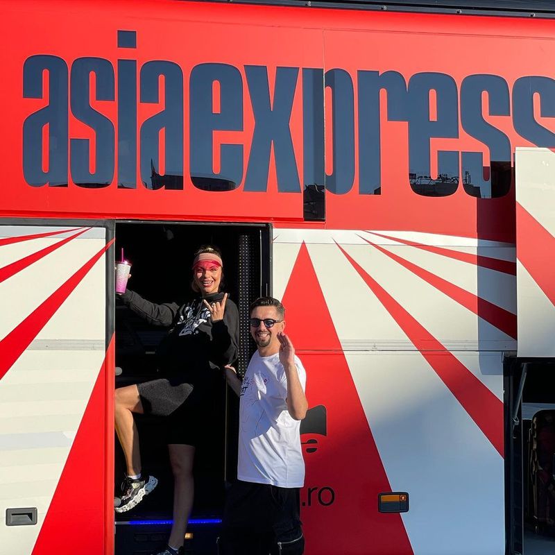 Eliza si Cosmin Natanticu la Asia Express 2021