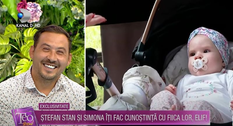 Stefan Stan si fetita lui