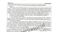 Ce subiecte au picat la română la Evaluarea Națională 2021