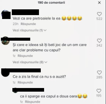 Reacții internauți