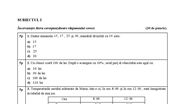 Ce subiecte au picat la Matematică la Evaluarea Națională 2021