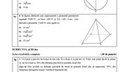 Ce subiecte au picat la Matematică la Evaluarea Națională 2021