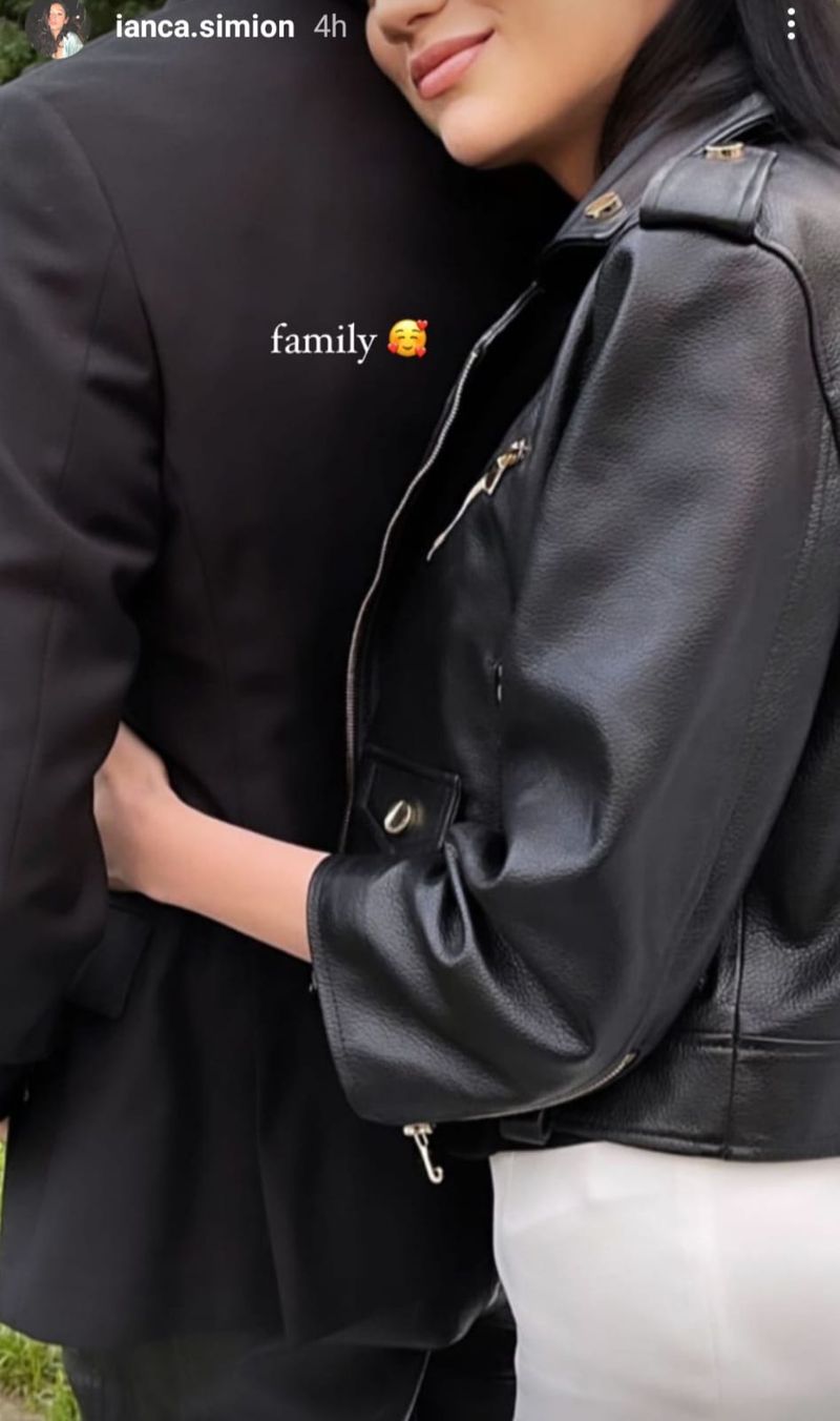 Ianca Simion pare că are o relație apropiată cu Daliana Răducan, iubita tatălui său.