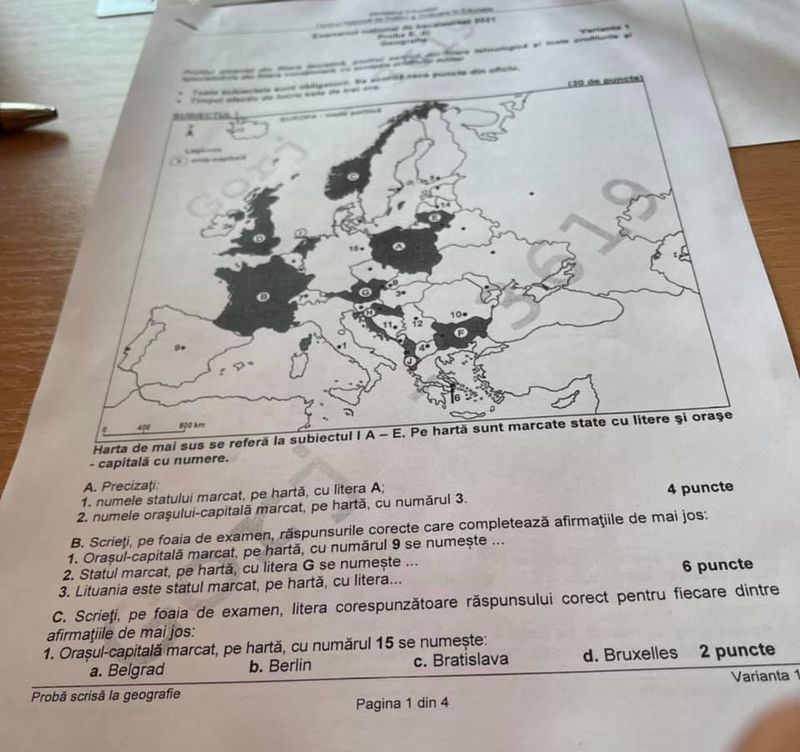 Subiecte Geografie 1