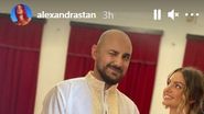 Alexandra Stan și Emanuel, îmbrăcați în costume populare la cununia civilă