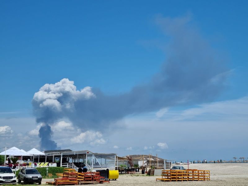 Alertă ANM după explozia de la Rafinăria Petromidia din Năvodari