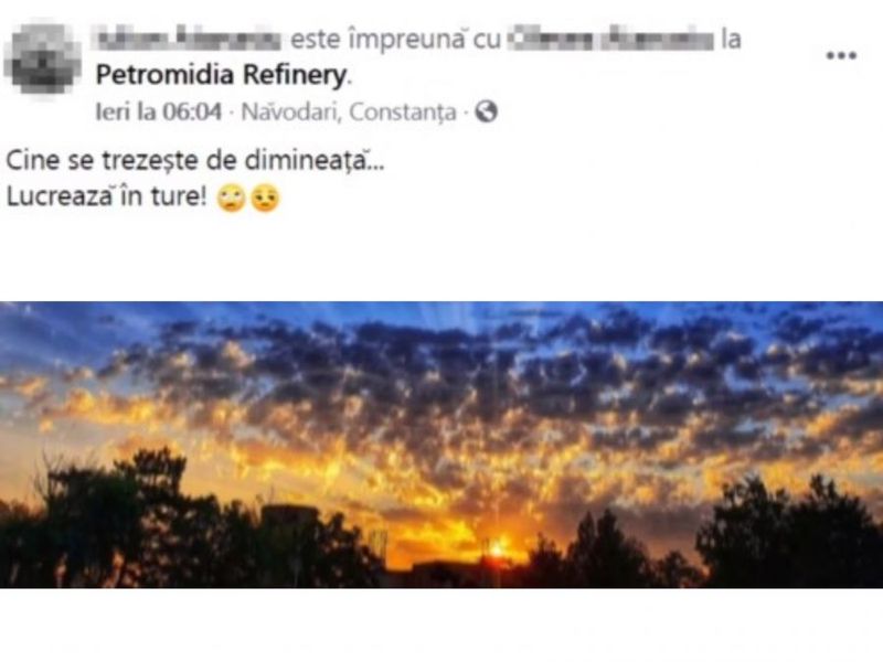 Ultima postare a lui Iulian, &icirc;nainte de a se produce tragedia care i-a adus sf&acirc;rșitul 