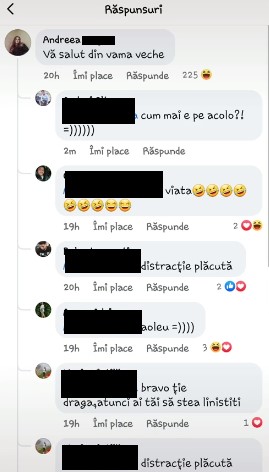 Comentariul Andreei la postarea &icirc;n acre Poliția semnalizează dispariția ei 