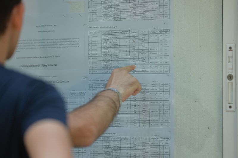 Note finale după contestații la BAC 2021