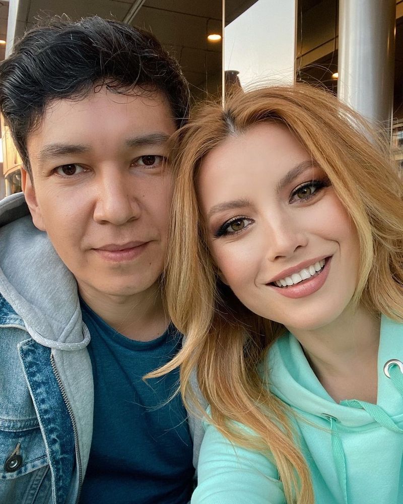 Elena Gheorghe și soțul ei