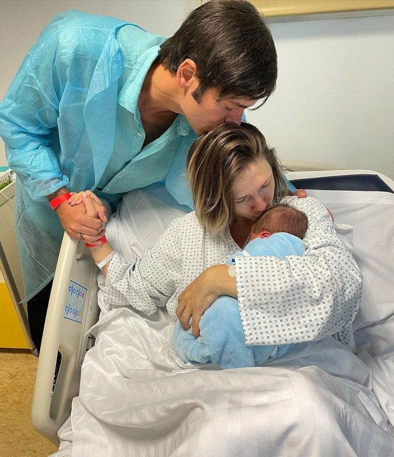 Radu V&acirc;lcan, Adela Popescu și cel de-al treilea băiețel
