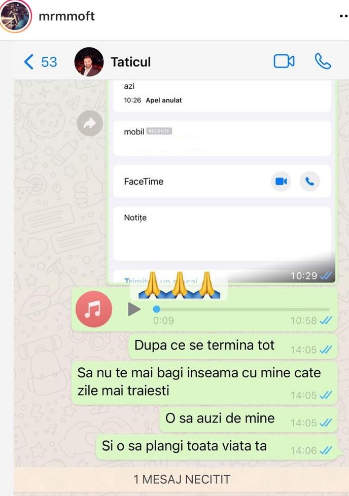 Fulgy, un nou mesaj controversat pe Internet