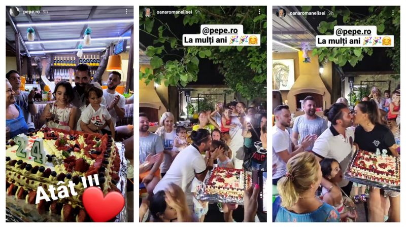 Pepe a sărbătorit alături de Yasmine ș de fetițele sale