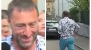 Nelu Iordache la ieșirea de la DNA