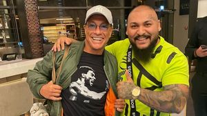 Dani Mocanu și Jean Claude Van Damme