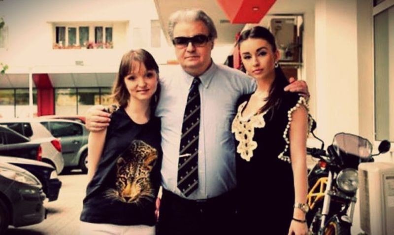 Corneliu Vadim Tudor și fiicele lui