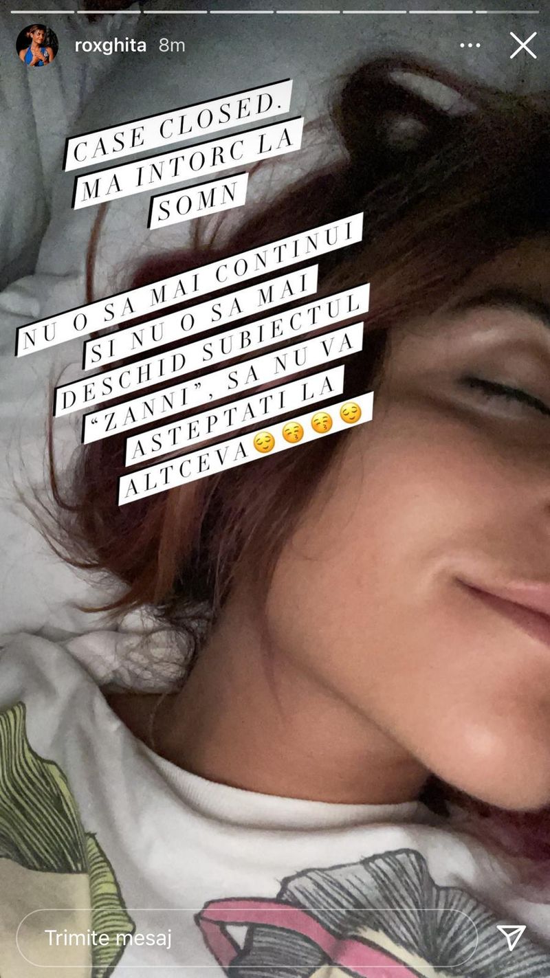 Roxana Ghiță a răbufnit la adresa lui Zanni