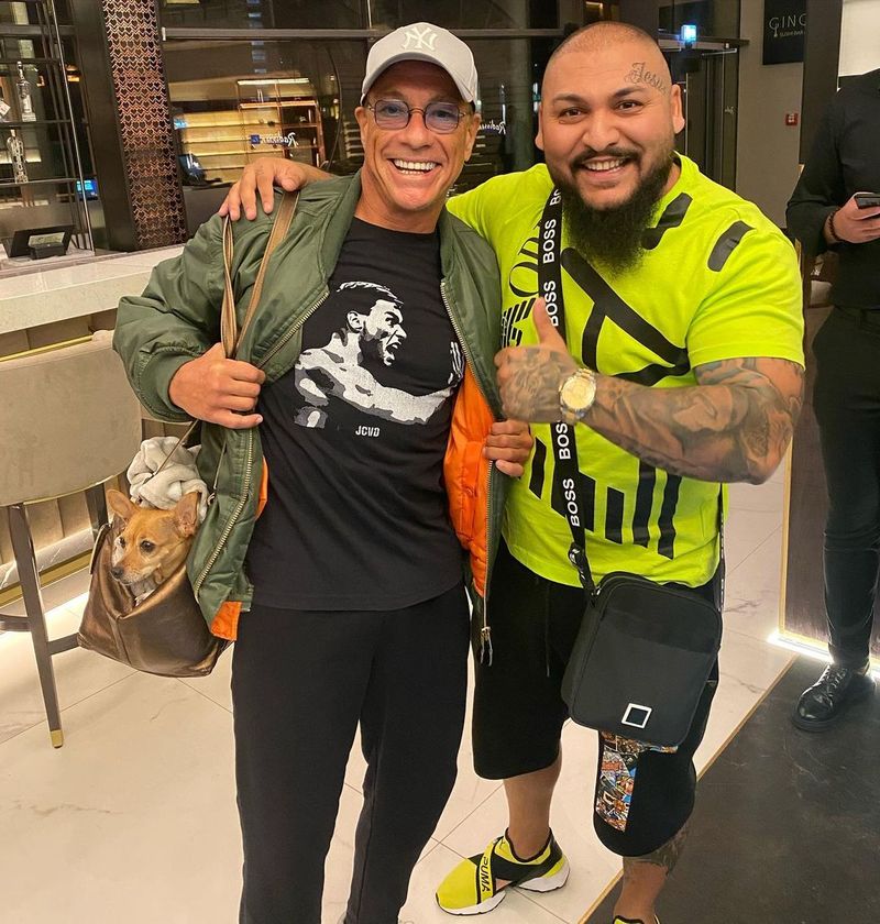 Dani Mocanu și Jean Claude Van Damme