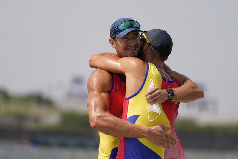 Marius Cozmiuc și Ciprian Tudosă sunt vicecampioni olimpici