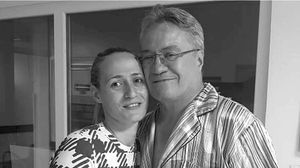 Camelia Potec și tatăl ei