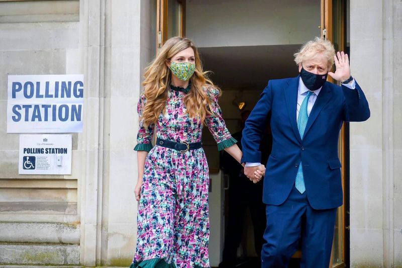 Boris Johnson și Carrie Symonds