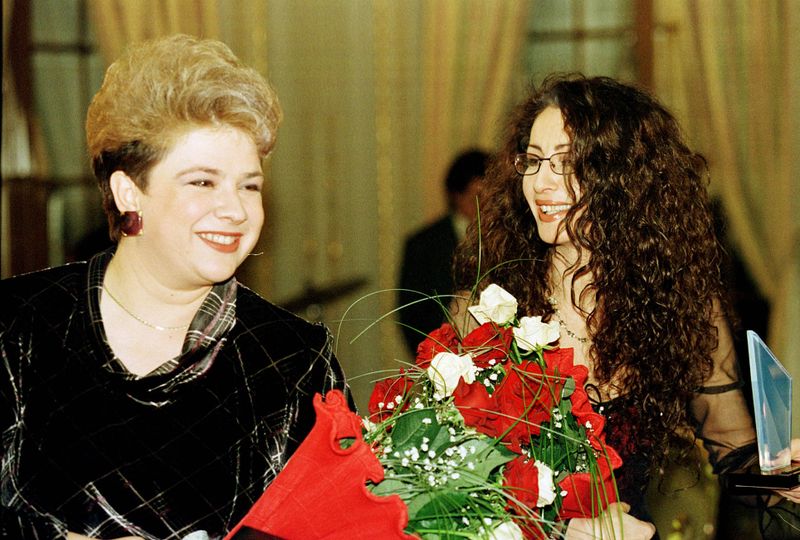Mihaela Rădulescu și Teo Trandafir în tinerețe