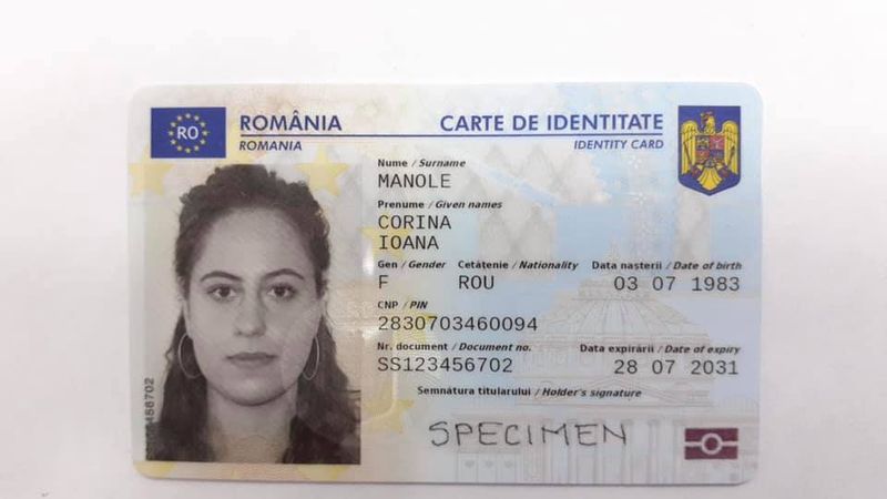 Cum arată noul buletin electronic românesc