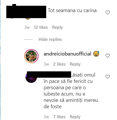 Comentarii fotografie Andrei Ciobanu și Marilena