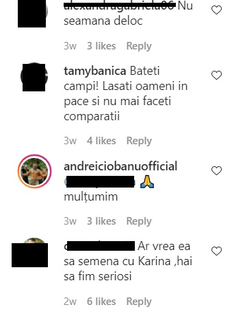 Comentarii fotografie Andrei Ciobanu și Marilena