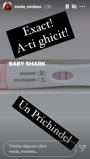 Meda de la Puterea Dragostei este &icirc;nsărcinată