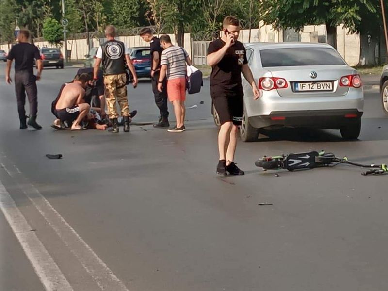 Șicanare în traficul bucureștean