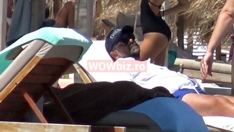 Horia Brenciu &icirc;mbrăcat la plajă