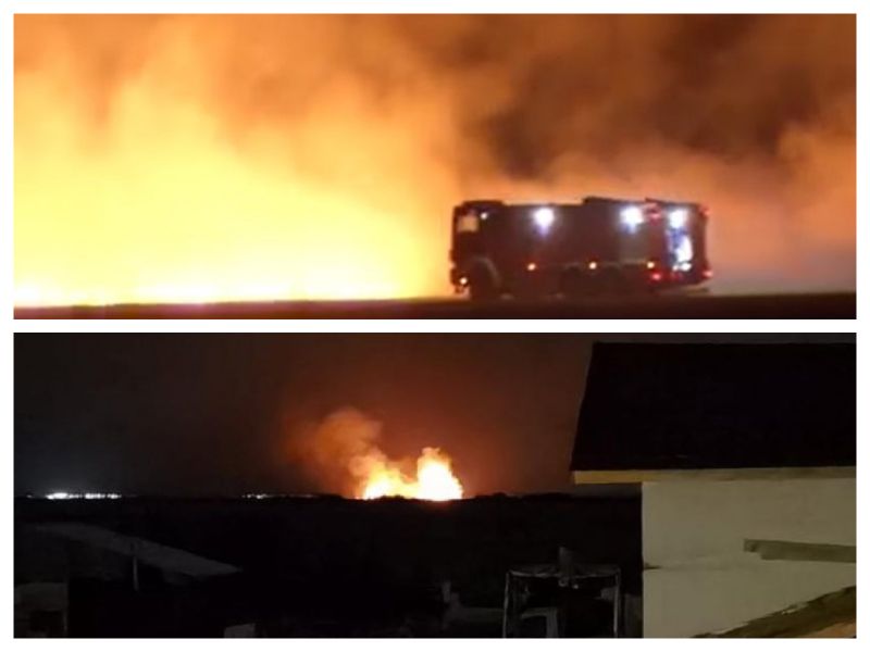 Focul s-a extins cu repeziciune