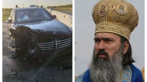 Accident cu mașina de lux a lui ÎPS Teodosie