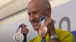 Andrew Hoy,  cel mai vârstnic medaliat olimpic după 1968