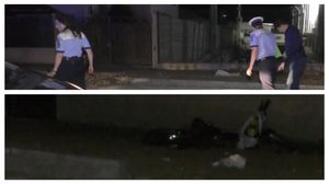 Un bărbat a fost găsit ars și abandonat la marginea unui drum de la ieșire din Bistrița