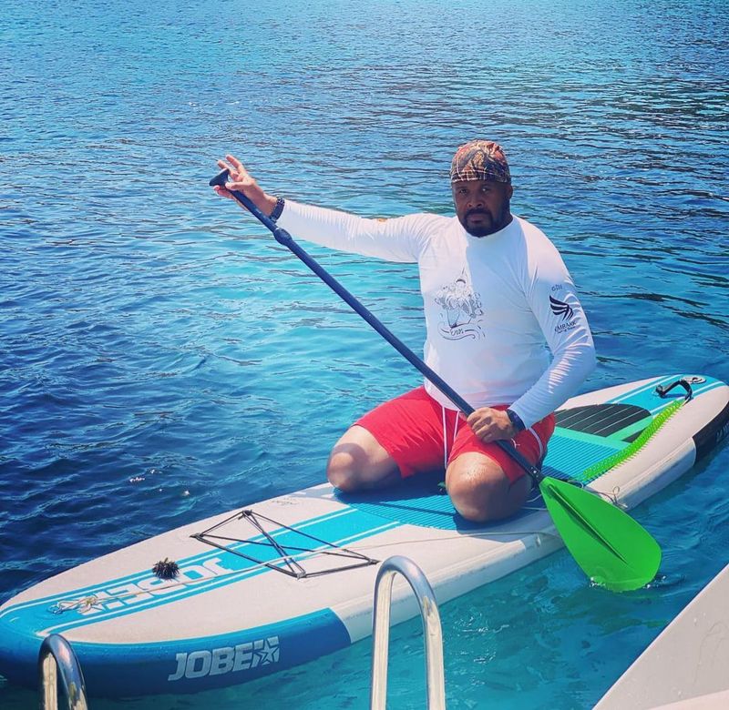 Cabral este pasionat de sailing