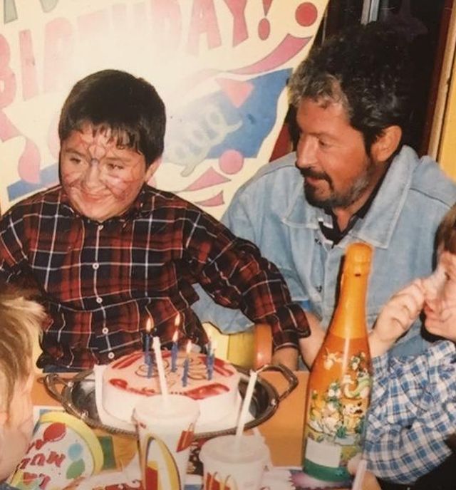 Lino Golden si tatal sau