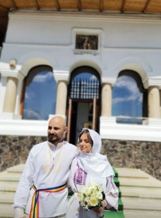 Alexandra Stan și soțul ei 